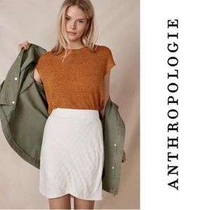 Anthropologie Brunswick Knit Mini Skirt